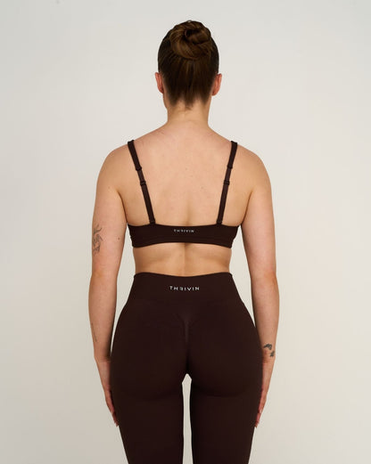 Elevate™ Sculpting Medium Impact Multiway Bra | Coffee
