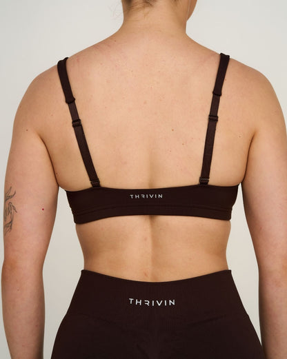 Elevate™ Sculpting Medium Impact Multiway Bra | Coffee