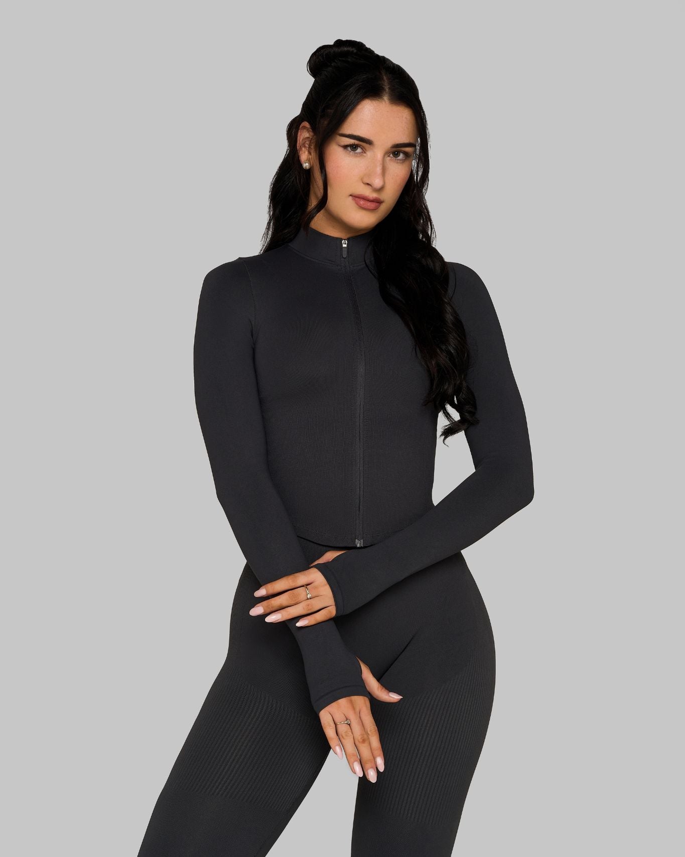 Elevate™ Sculpting Seamless Jacket | Charcoal Grey