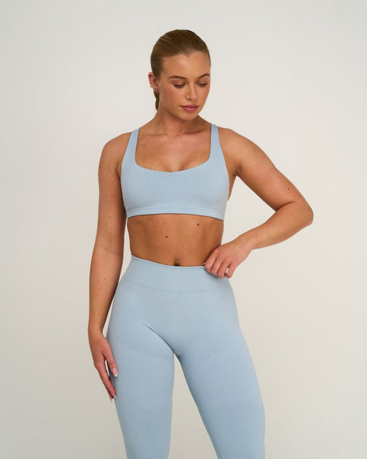Elevate™ Sculpting Medium Impact Multiway Bra | Blue Haze