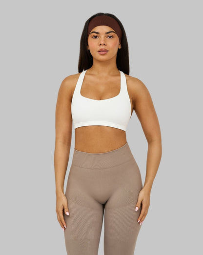 Elevate™ Sculpting Medium Impact Multiway Bra | White