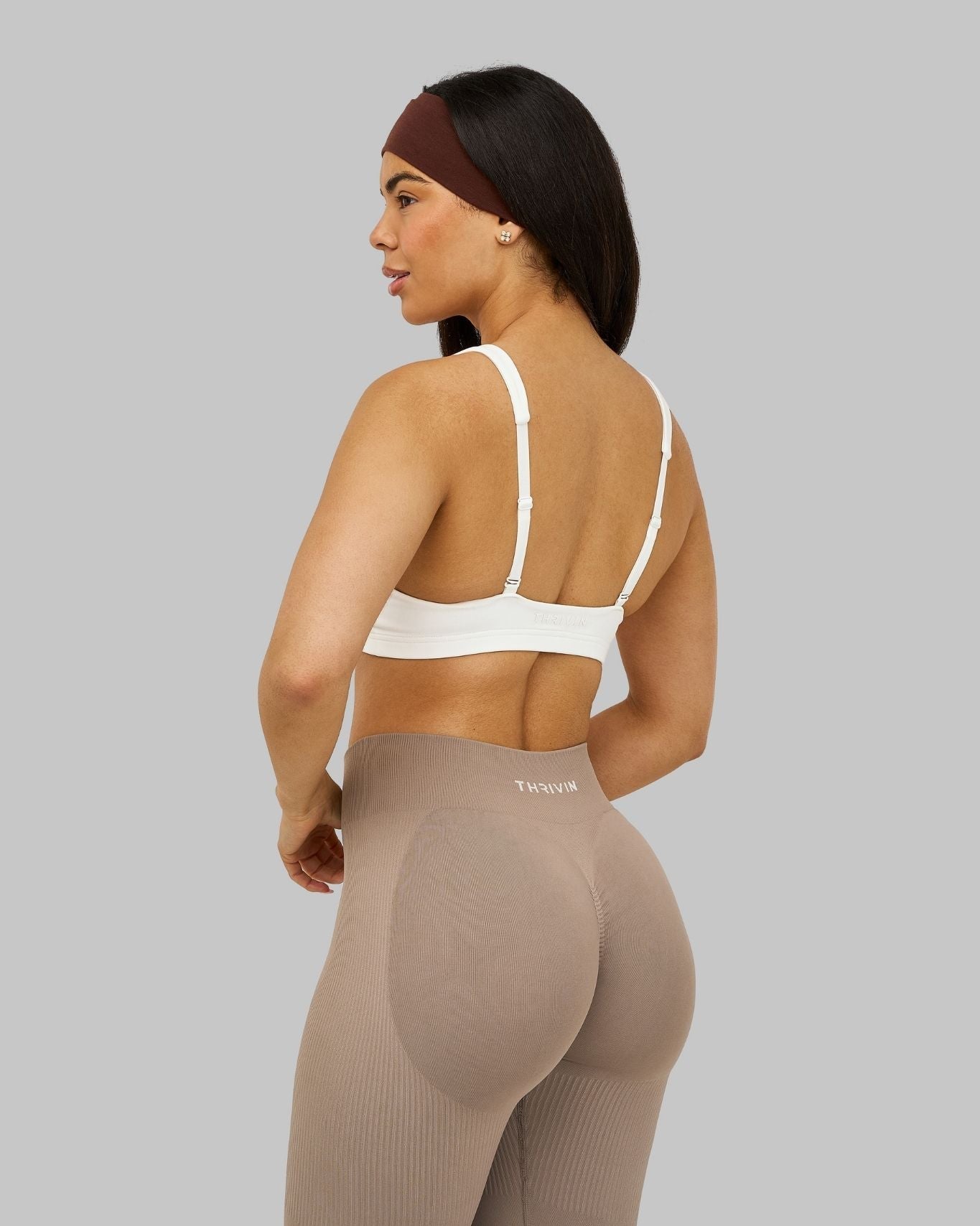 Elevate™ Sculpting Medium Impact Multiway Bra | White