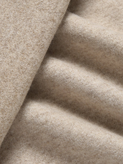 Ausgestellter Maxirock in Wolloptik