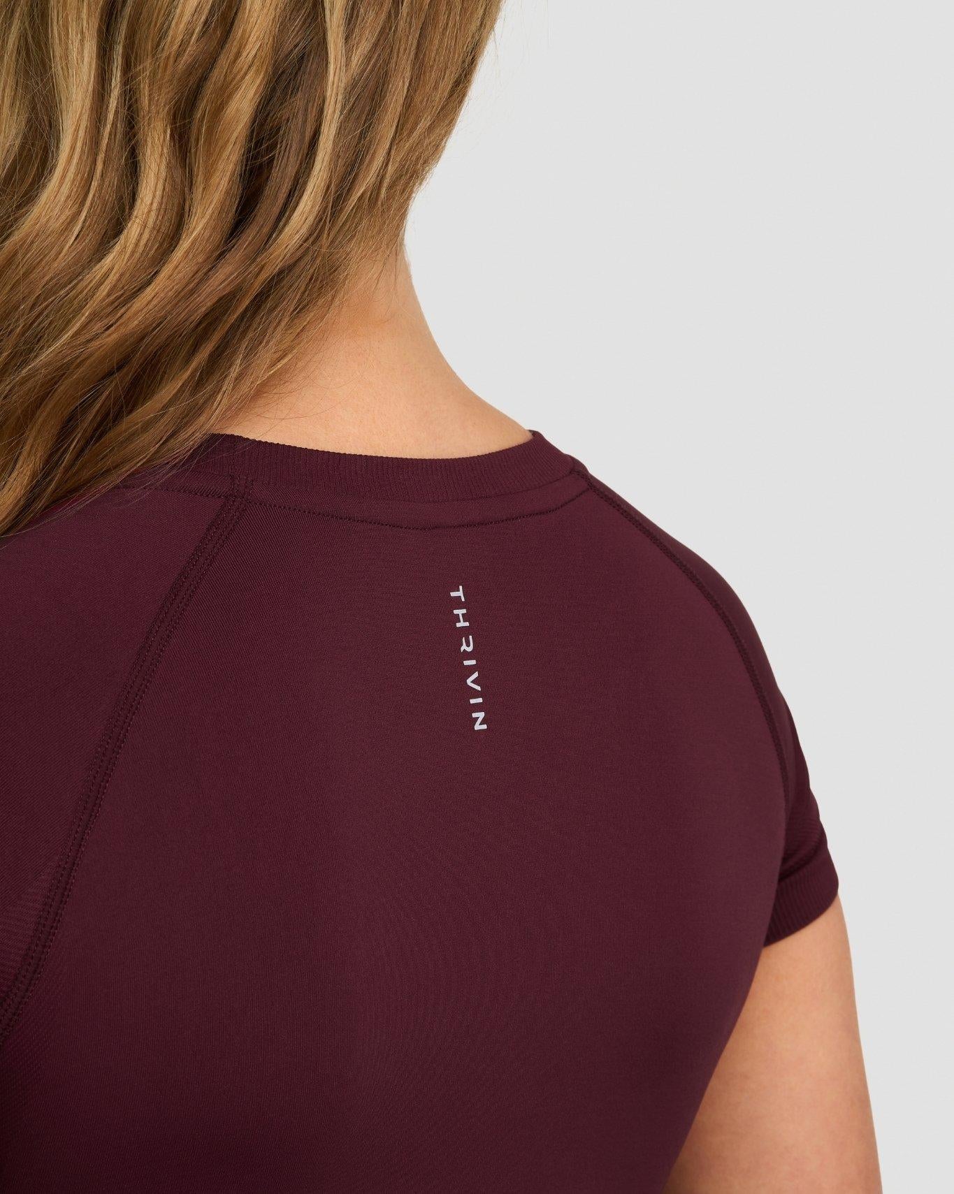 Elevate™ Compression T-shirt | Merlot