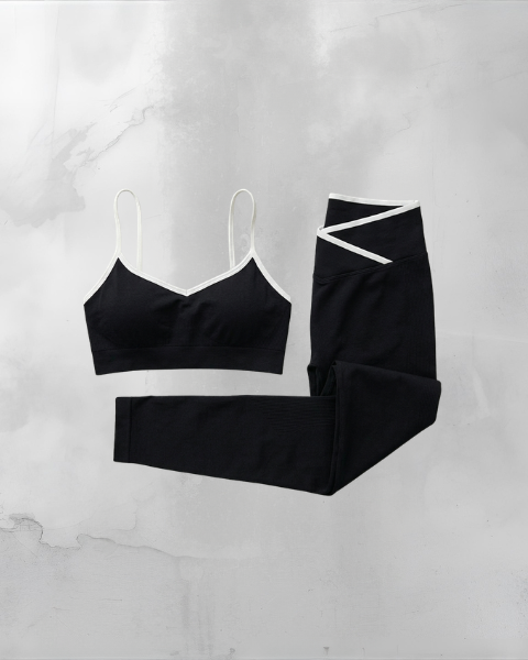 Outline Sweetheart Multiway Bra | Night Black